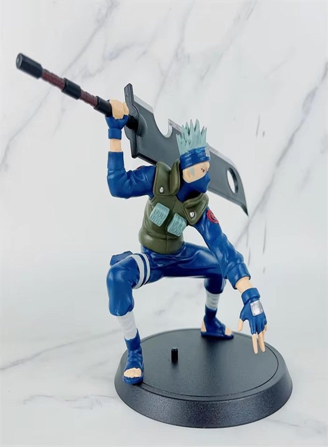 AUGEN Naruto Set of 4 - K Action Figure Limited Edition for Car Dashboard, Decoration, Cake, Office Desk & Study Table (20cm)(Pack of 4) - Image 5